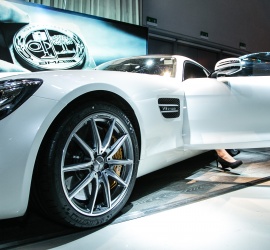 Mercedes AMG GT Präsentation im Designcenter Linz