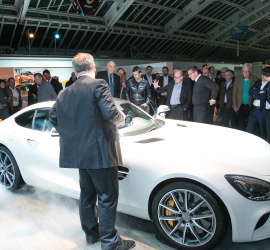 Mercedes AMG GT Präsentation im Designcenter Linz