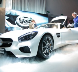 Mercedes AMG GT Präsentation im Designcenter Linz