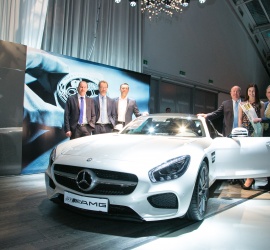 Mercedes AMG GT Präsentation im Designcenter Linz